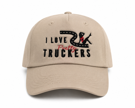 I Love Pretty Truckers™️ Hat | Stone
