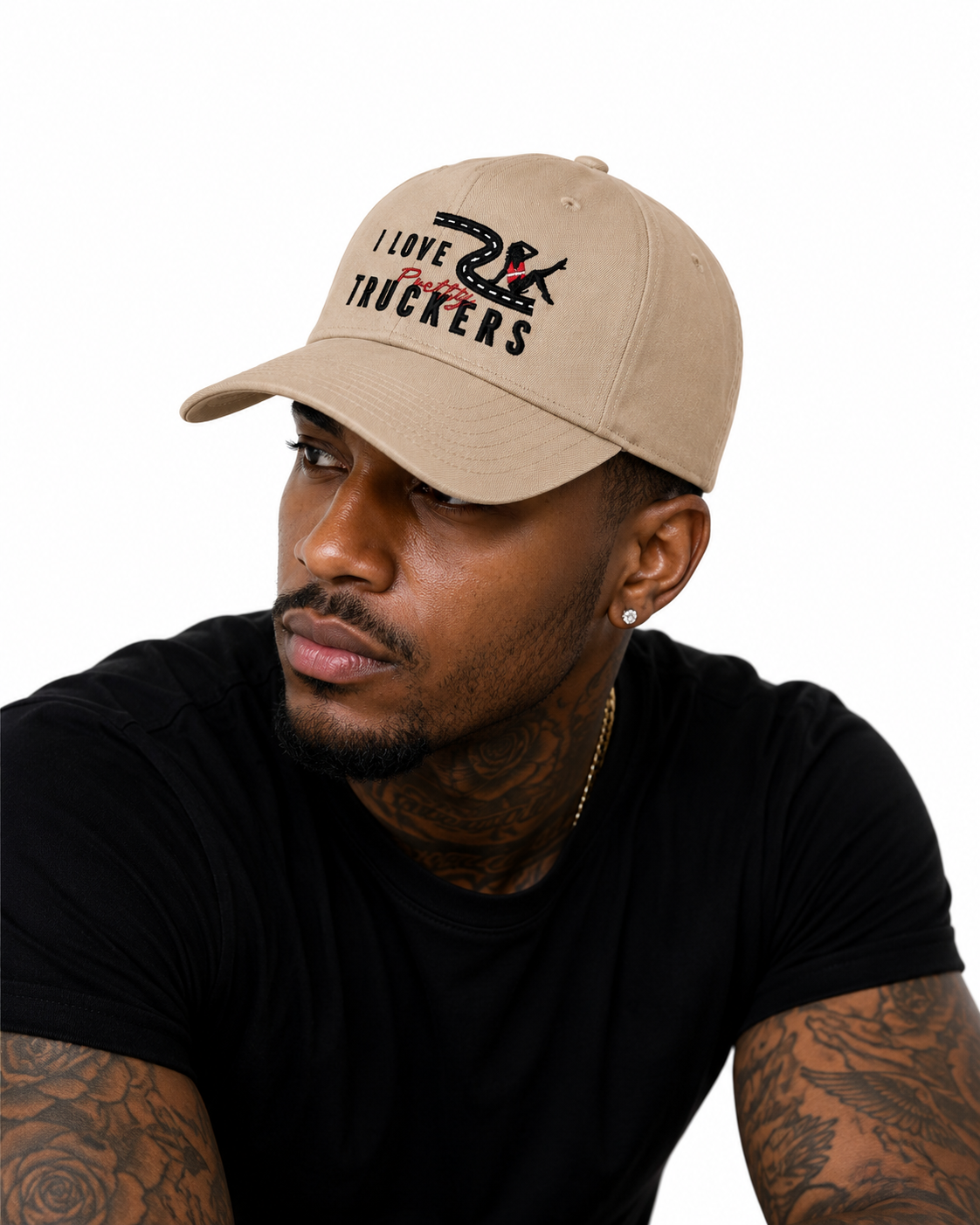 I Love Pretty Truckers™️ Hat | Stone