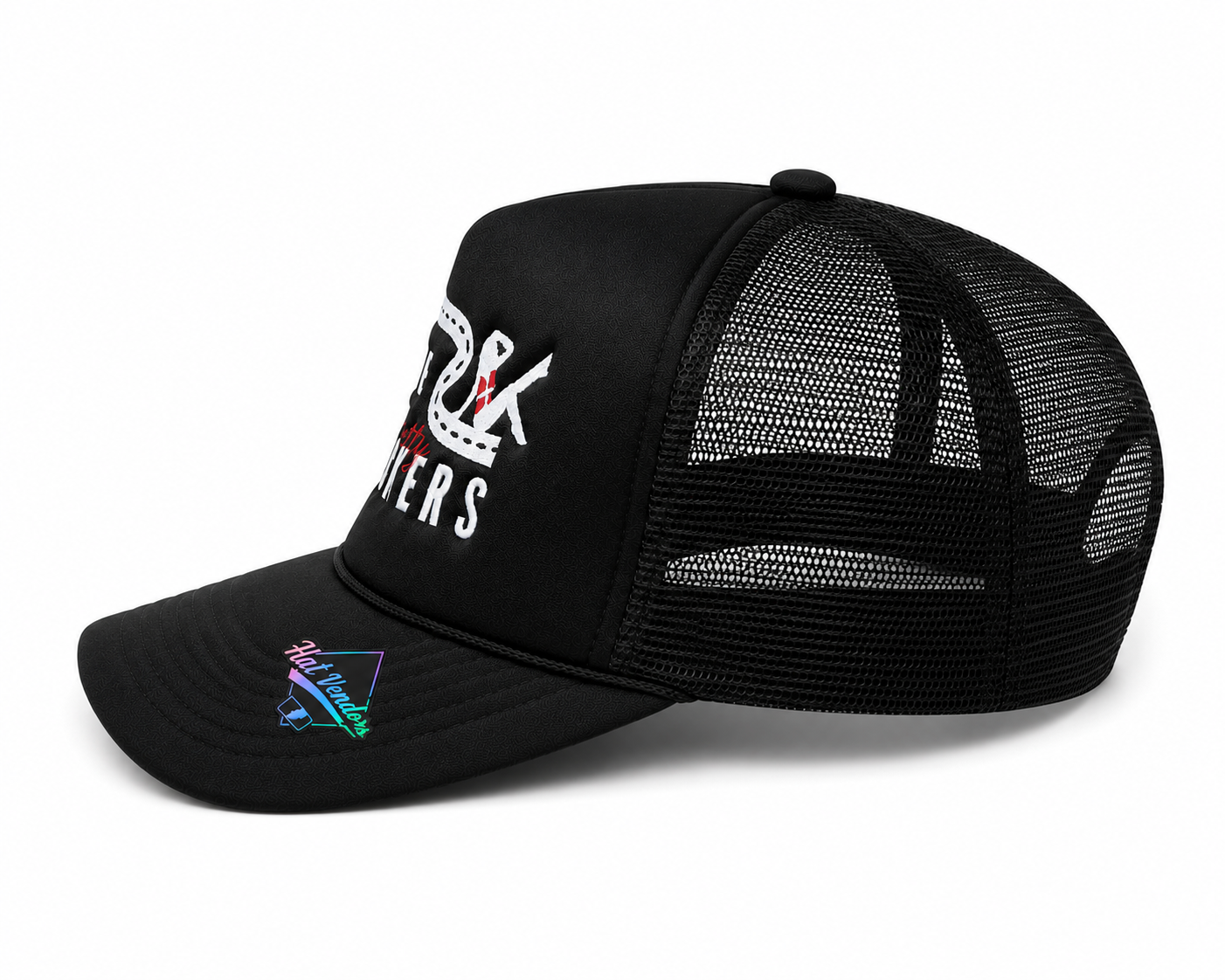 I Love Pretty Truckers™ Trucker Hat - Black
