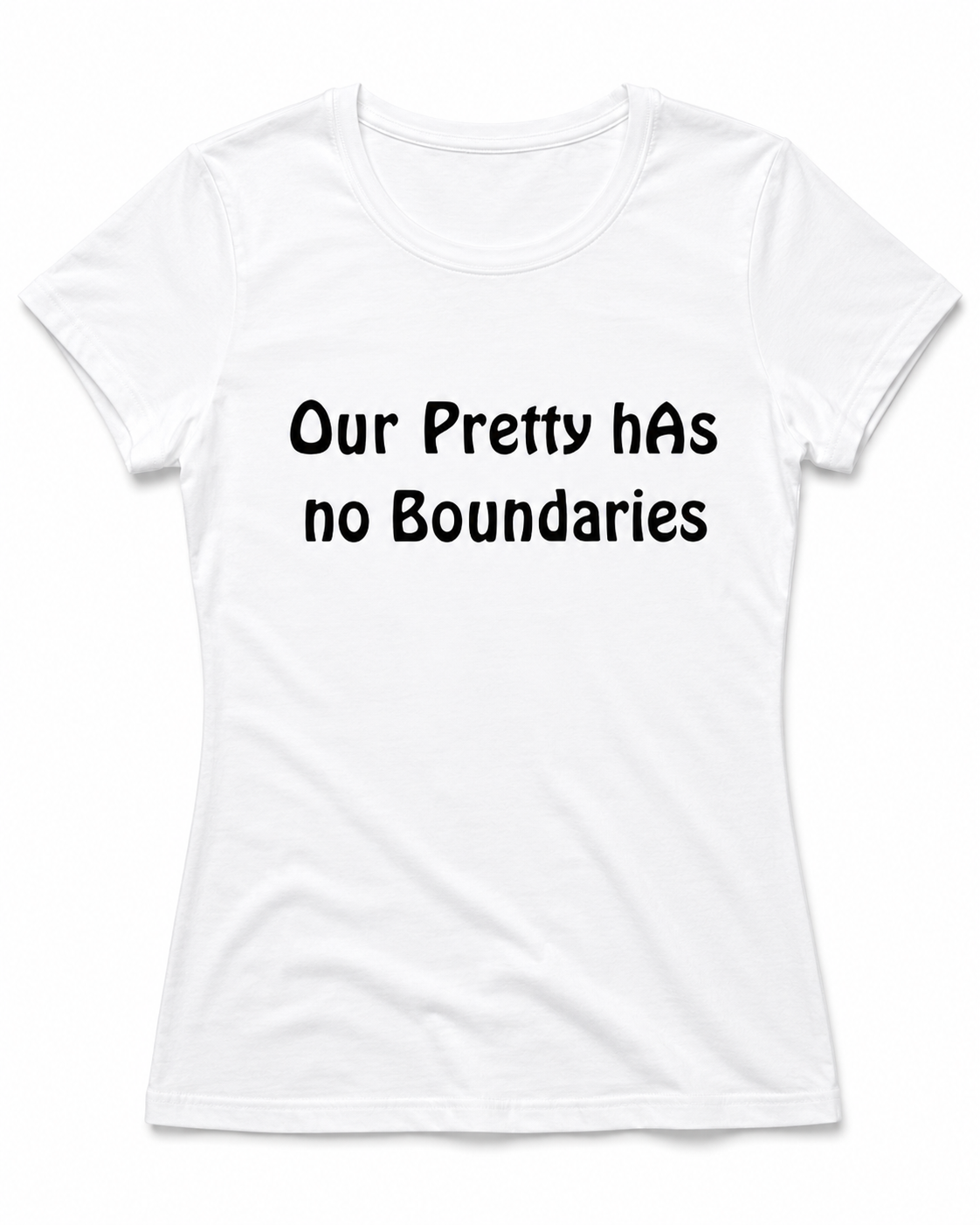 Our Pretty Has No Boundaries™ Signature Tee - White