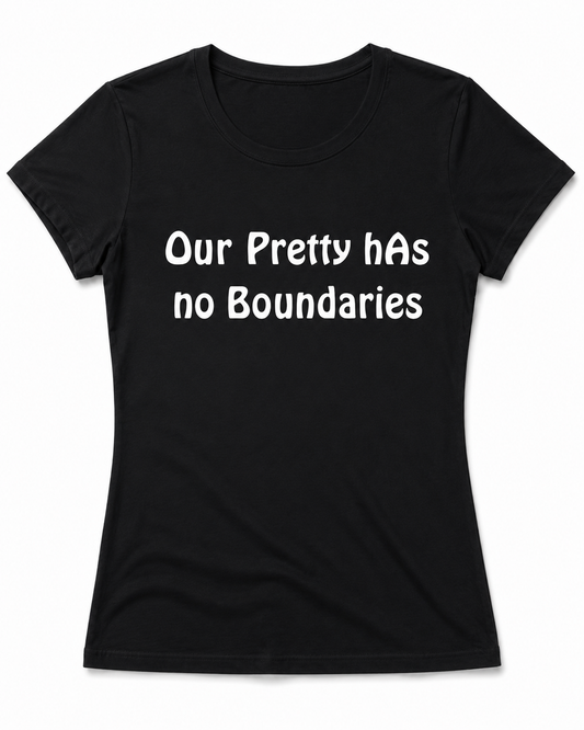Our Pretty Has No Boundaries™ Signature Tee - Black
